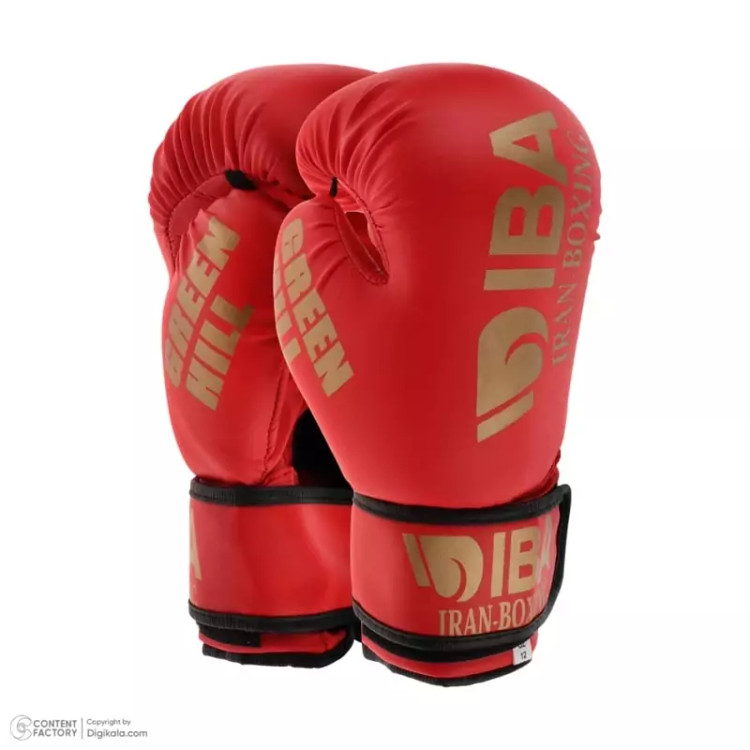 ست دستکش و کلاه گرین هیل super aiba red