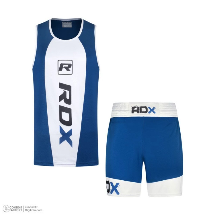 ست تاپ و شلوارک ورزشی مردانه مدل RDX BU 2024