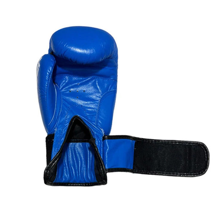 دستکش بوکس گرین هیل مدل New tiger2 blue چرم طبیعی کد OZ-10 مدل 2