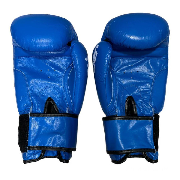 دستکش بوکس گرین هیل مدل New tiger2 blue چرم طبیعی کد OZ-10 مدل 2